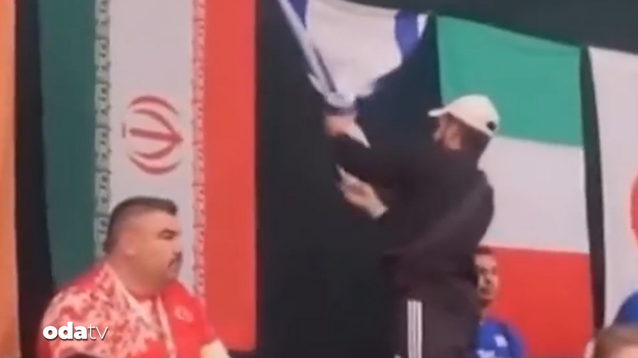 milli sporcudan israile bayrak protestosu B75lGstu