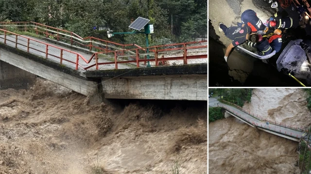 rizede saatte metrekareye 75 kilogram yagis dustu koptu coktu mahsur kalan 15 kisi kurtarildi zGdbWnEU